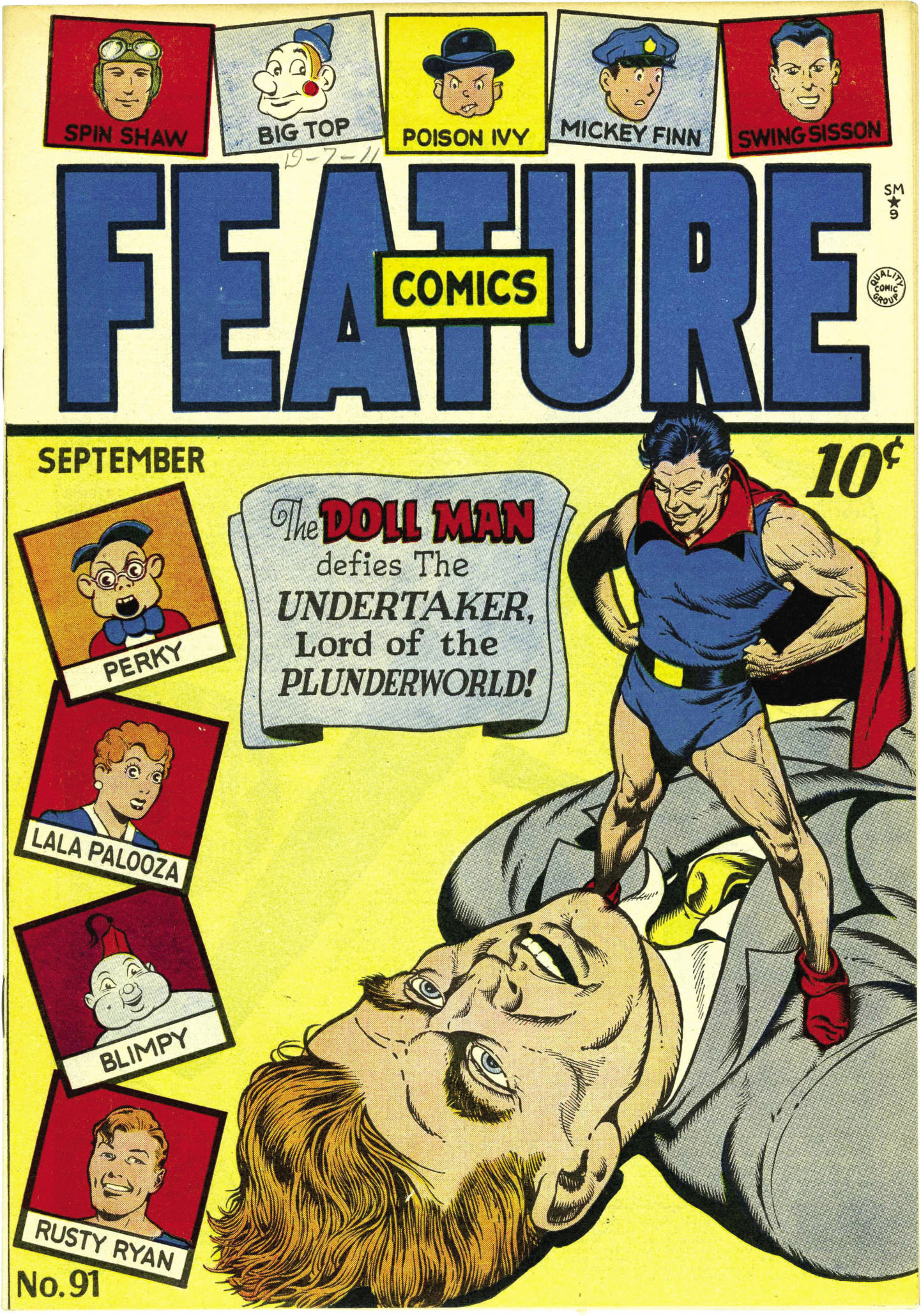 Read online Feature Comics comic -  Issue #91 - 1