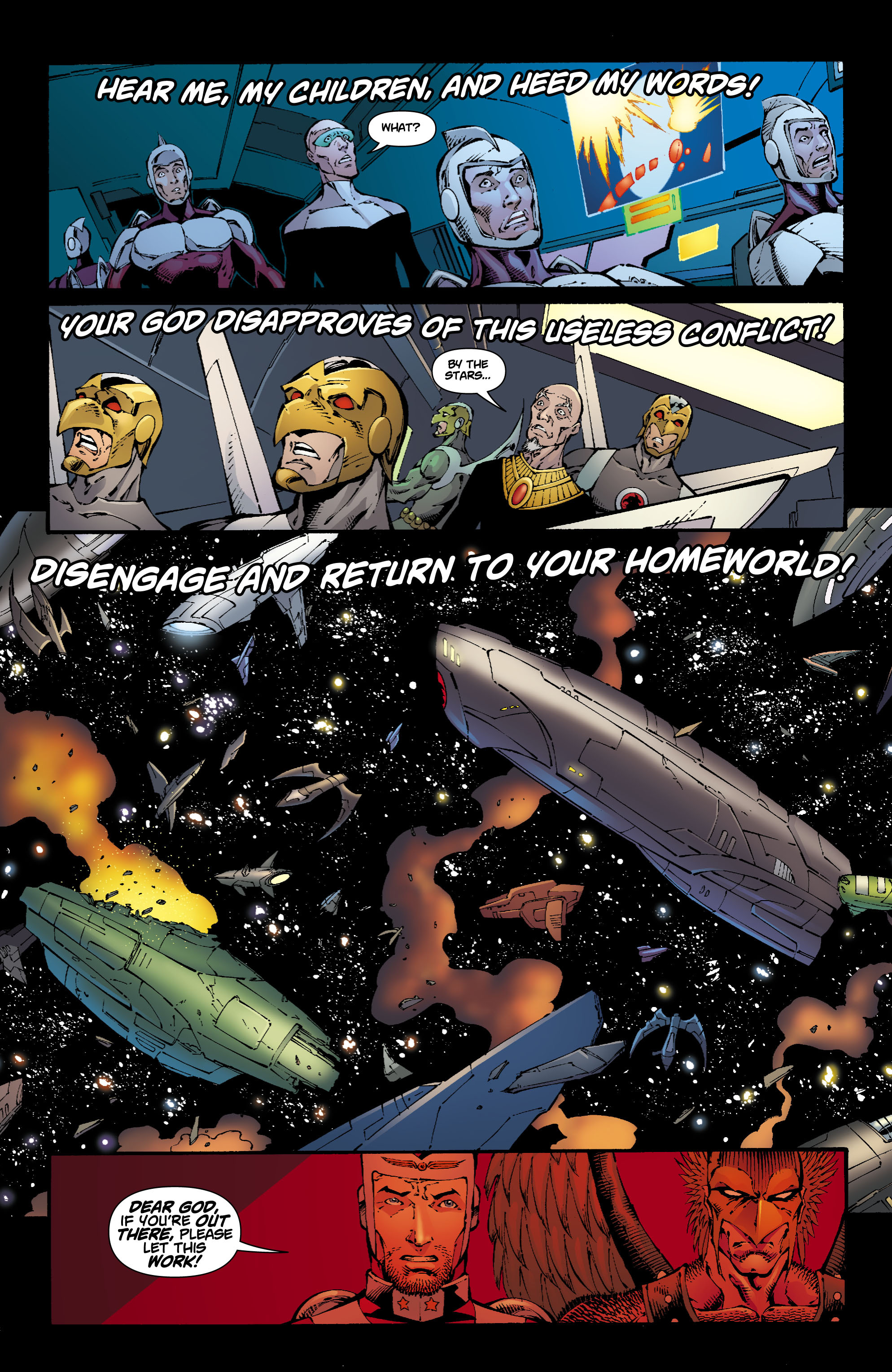 Read online Rann/Thanagar Holy War comic -  Issue #5 - 16
