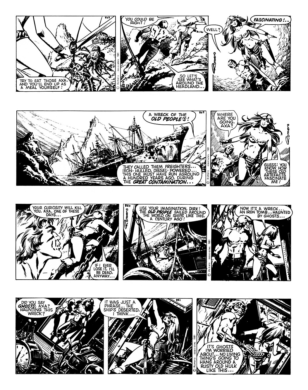 Read online Axa comic -  Issue #4 - 38