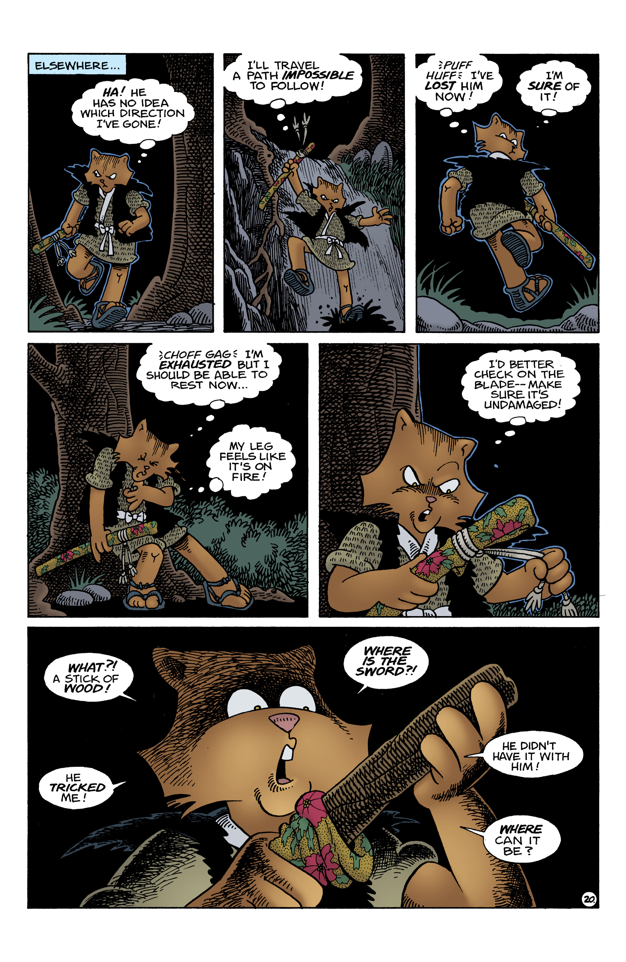 Read online Usagi Yojimbo: Wanderer’s Road comic -  Issue #6 - 22