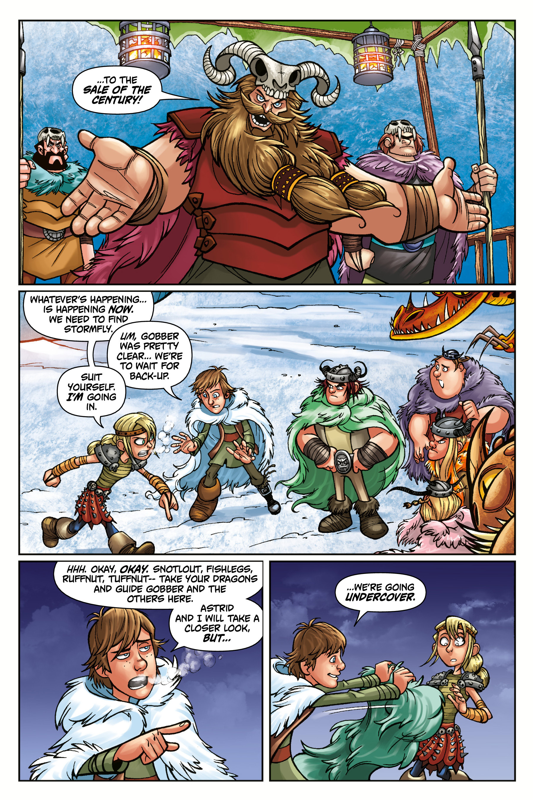 Read online DreamWorks Dragons: Riders of Berk comic -  Issue #3 - 33