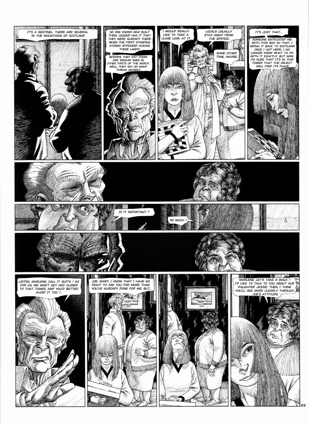 Read online Cromwell Stone comic -  Issue #3 - 24
