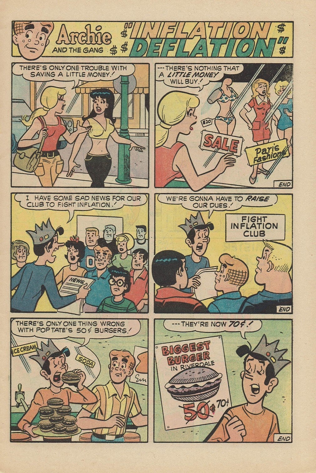 Read online Archie's Joke Book Magazine comic -  Issue #191 - 5