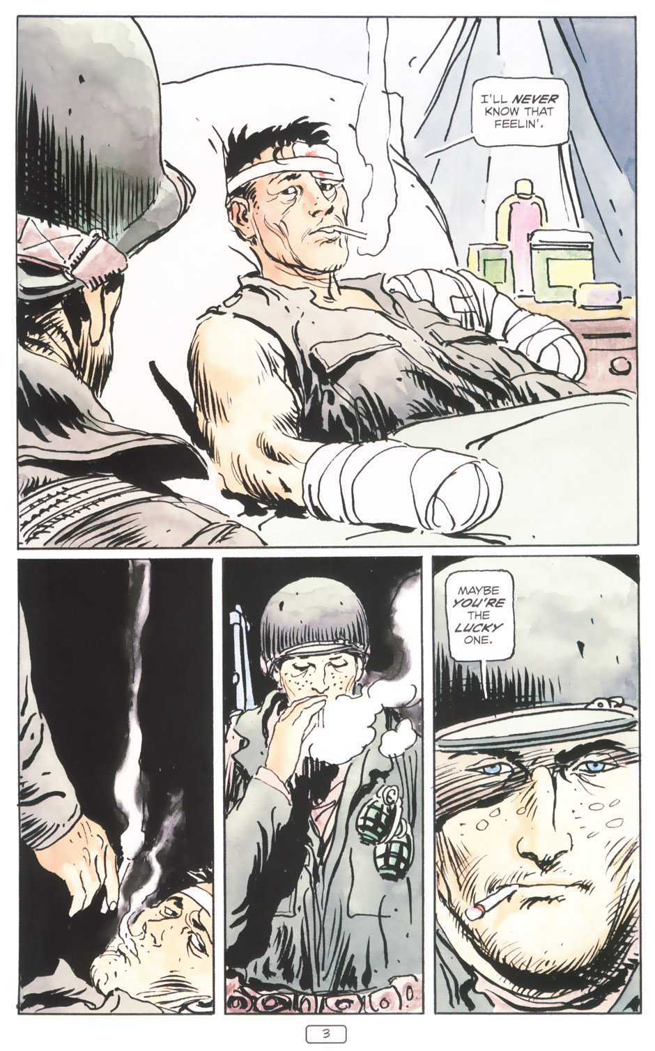 Read online Sgt. Rock: Between Hell & A Hard Place comic -  Issue # TPB - 9