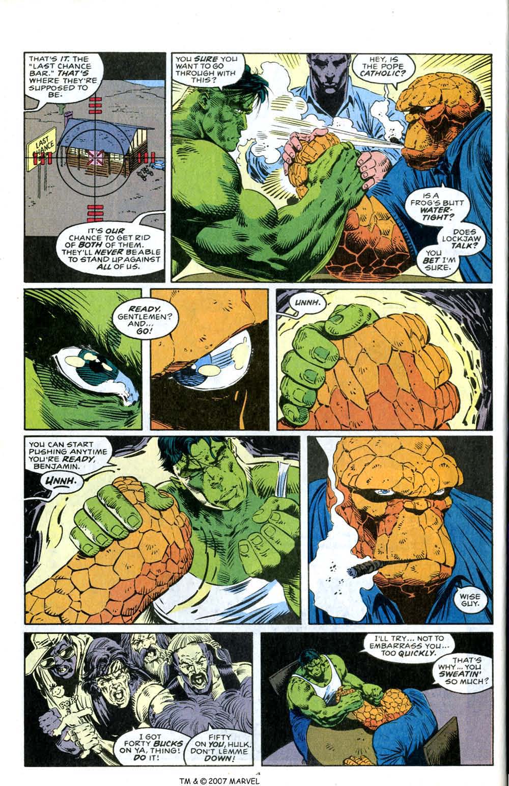 Read online The Incredible Hulk Annual comic -  Issue #18 - 6