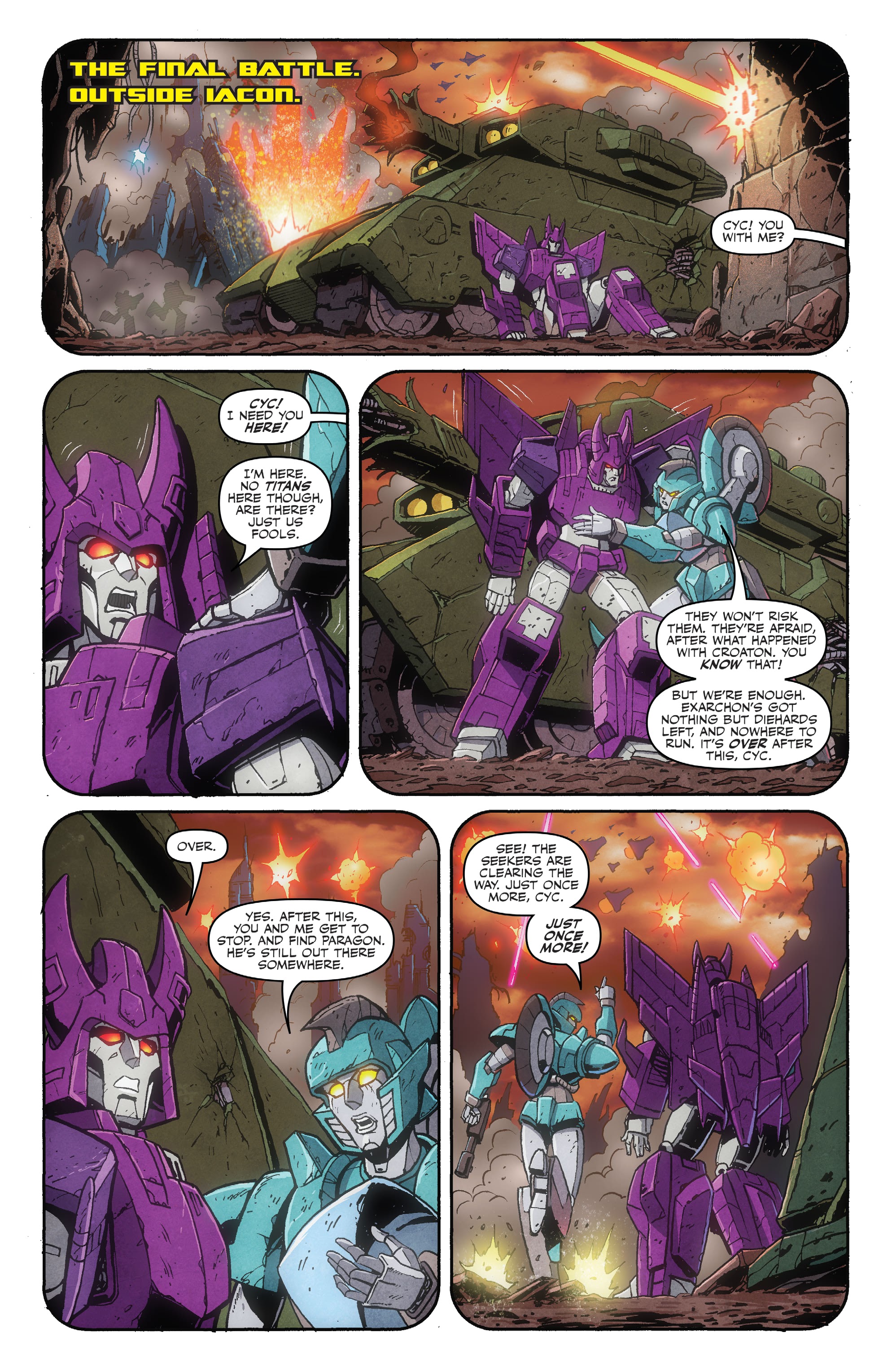 Read online Transformers (2019) comic -  Issue #37 - 12