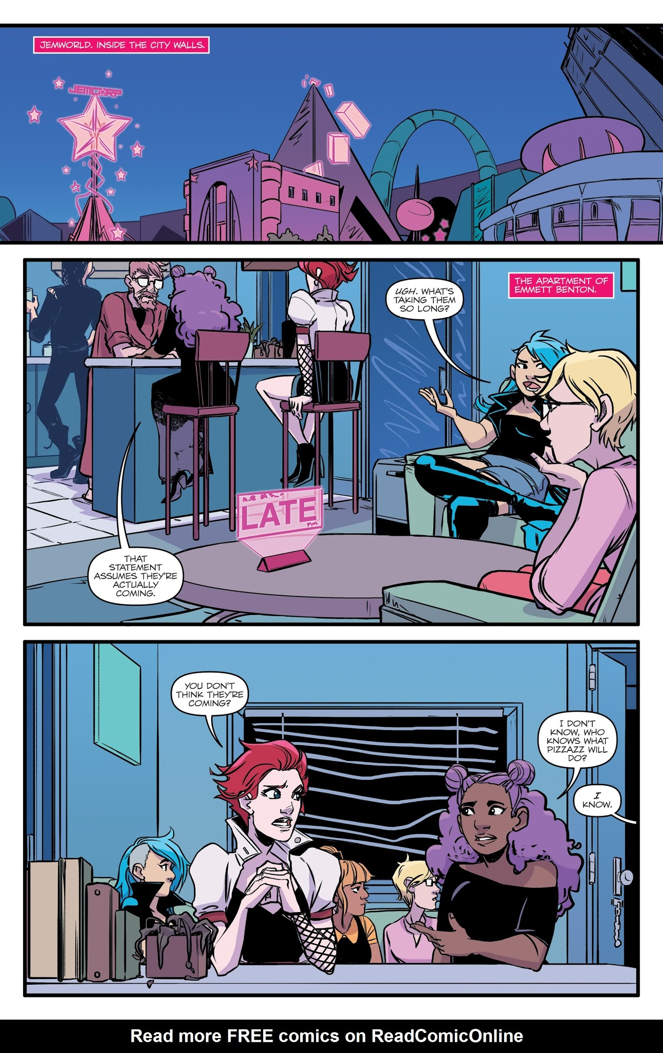 Read online Jem and the Holograms: The Misfits: Infinite comic -  Issue #3 - 25