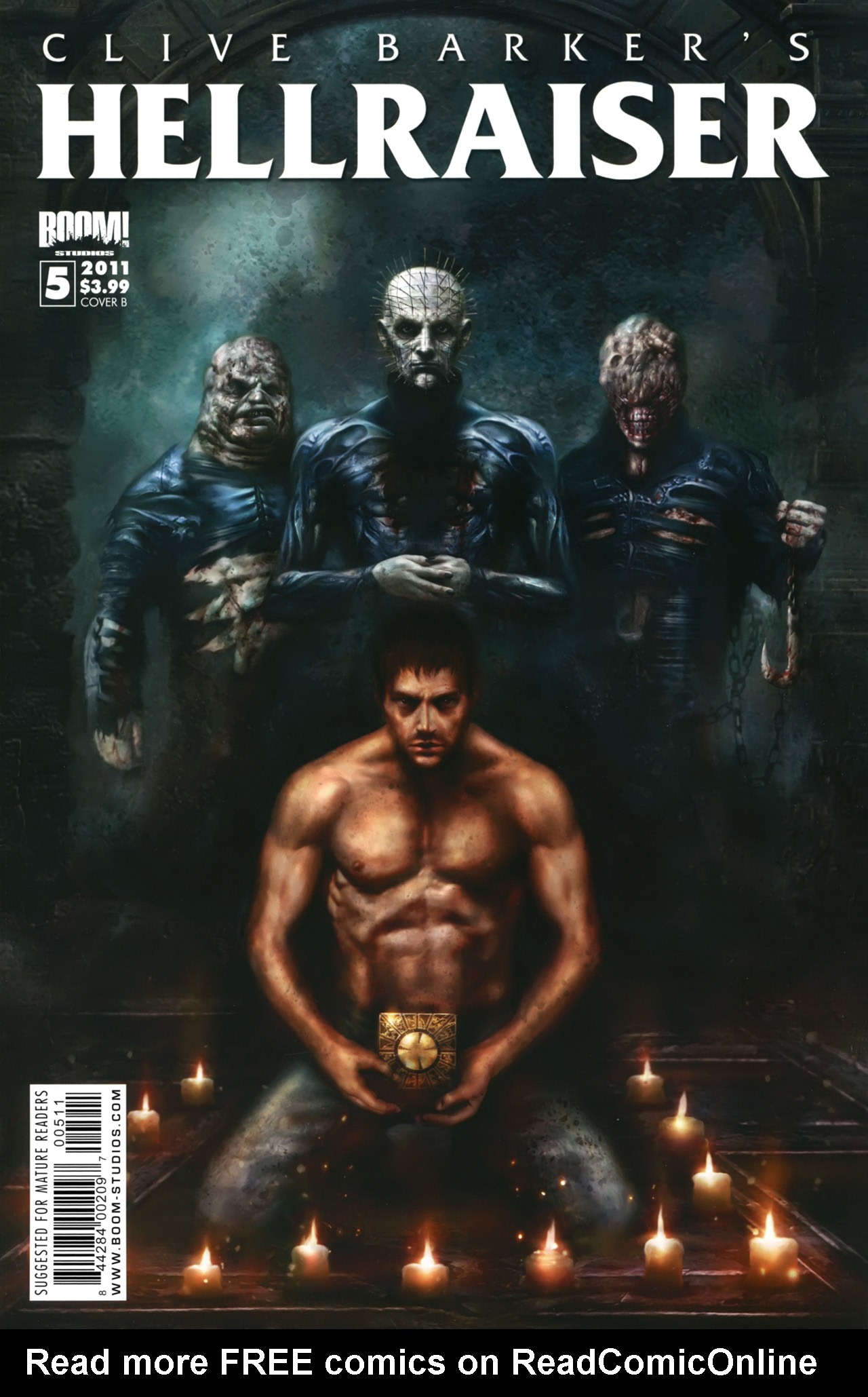 Read online Clive Barker's Hellraiser (2011) comic -  Issue #5 - 2