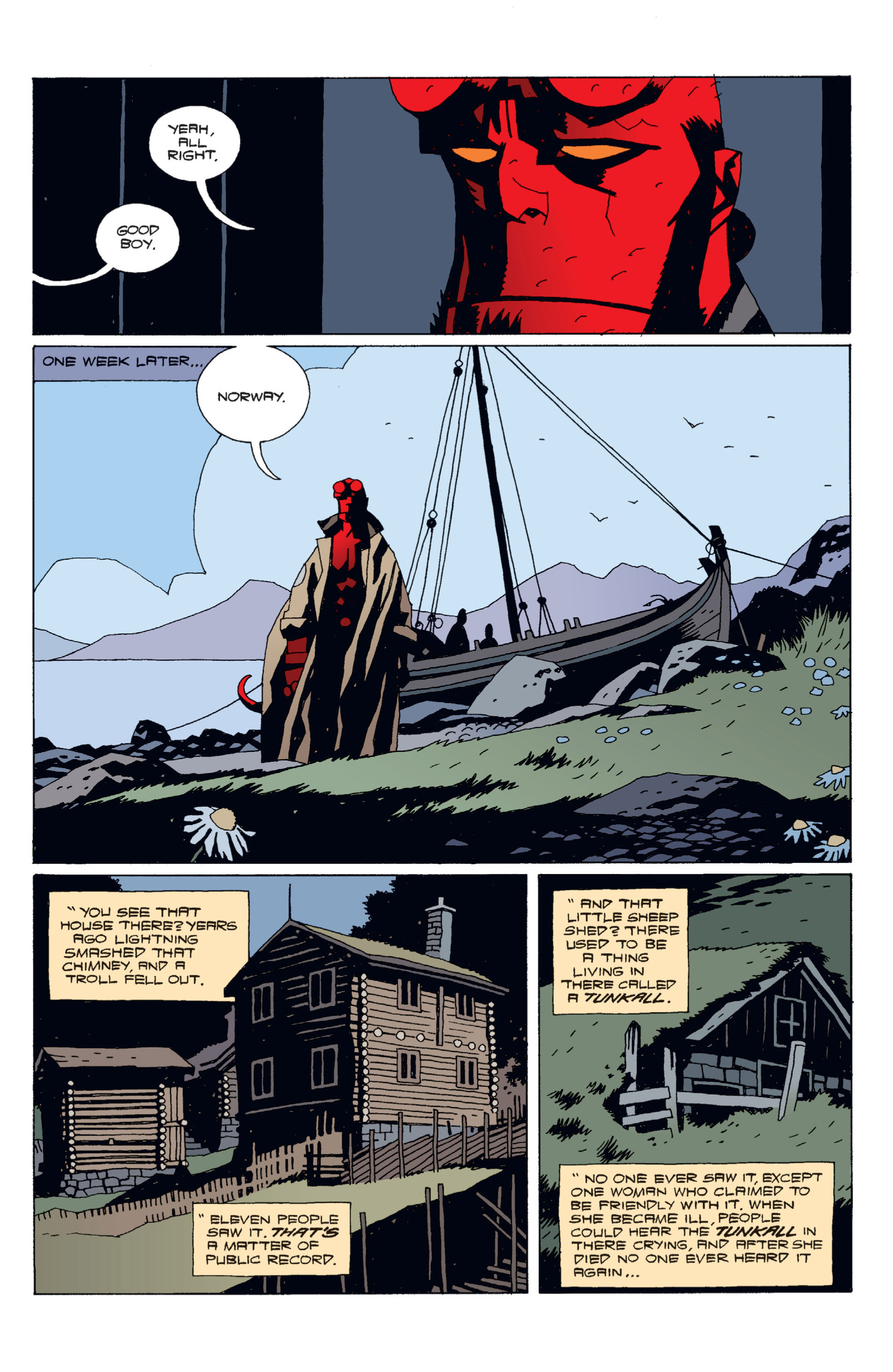 Read online Hellboy comic -  Issue #4 - 20