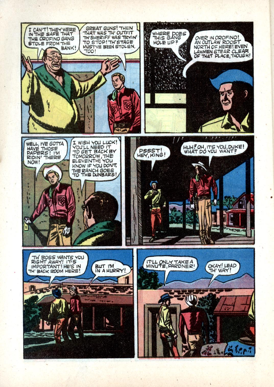 Read online Four Color Comics comic -  Issue #316 - 16