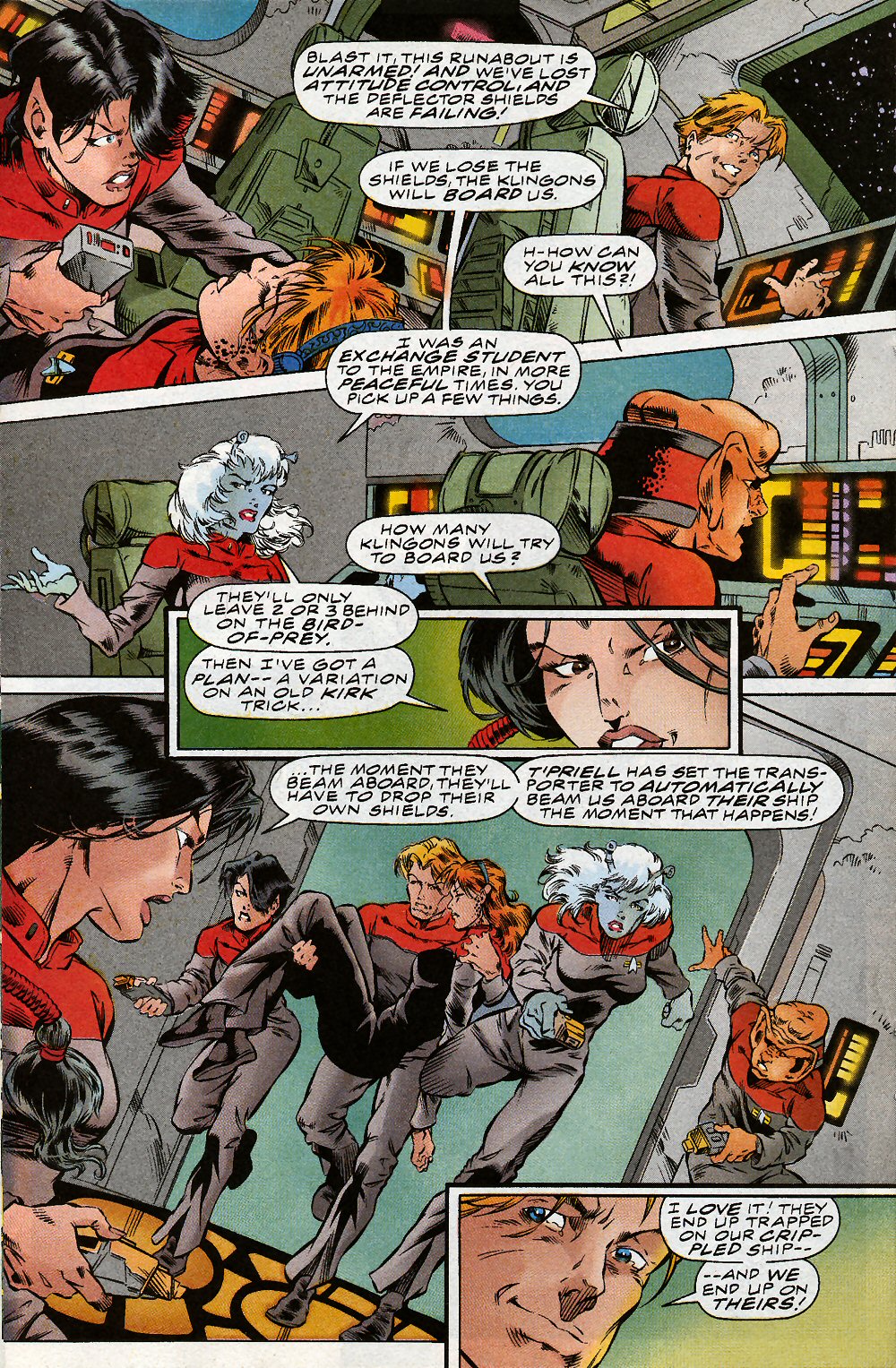 Read online Star Trek: Starfleet Academy (1996) comic -  Issue #4 - 22