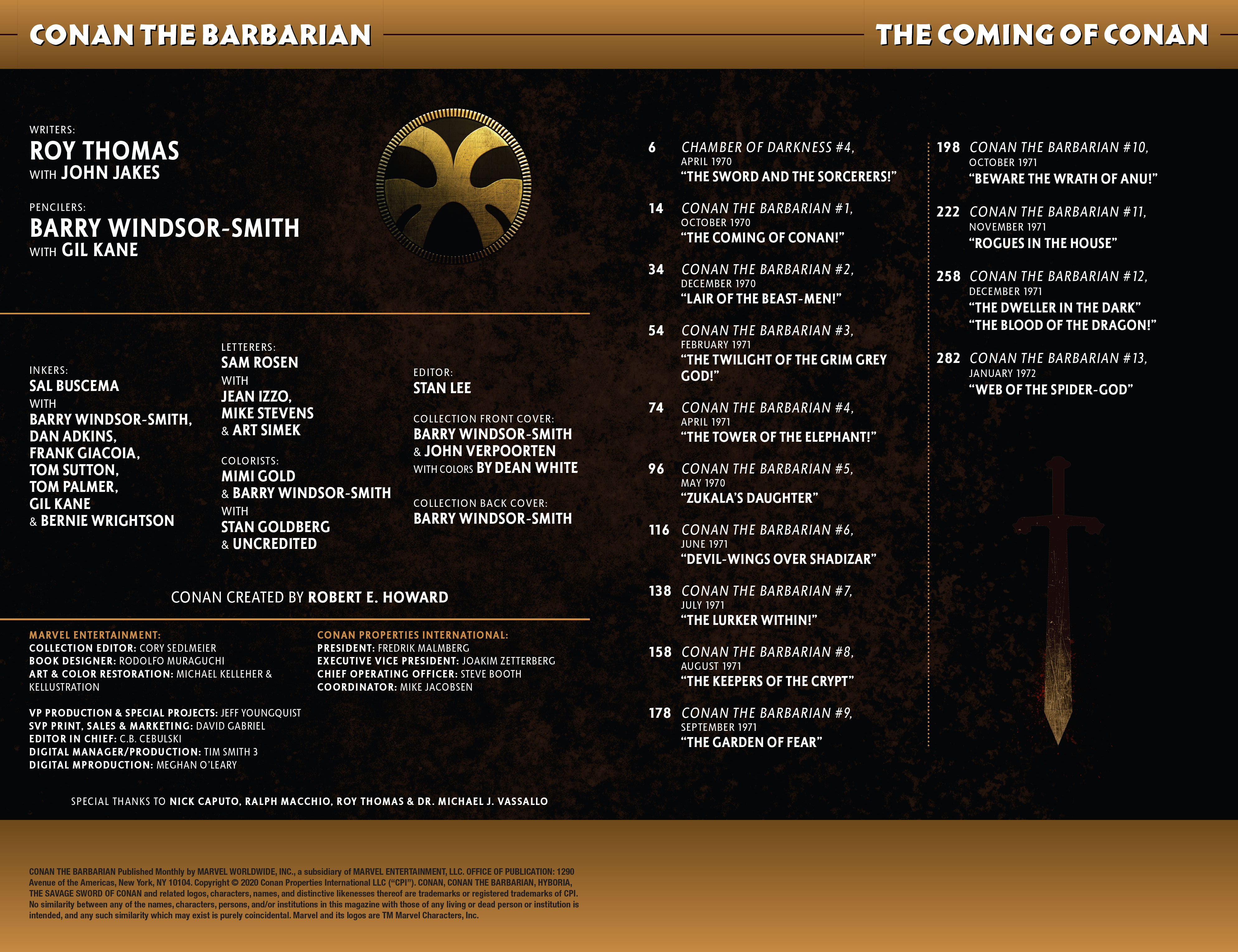 Read online Conan The Barbarian Epic Collection: The Original Marvel Years - The Coming Of Conan comic -  Issue # TPB (Part 1) - 3