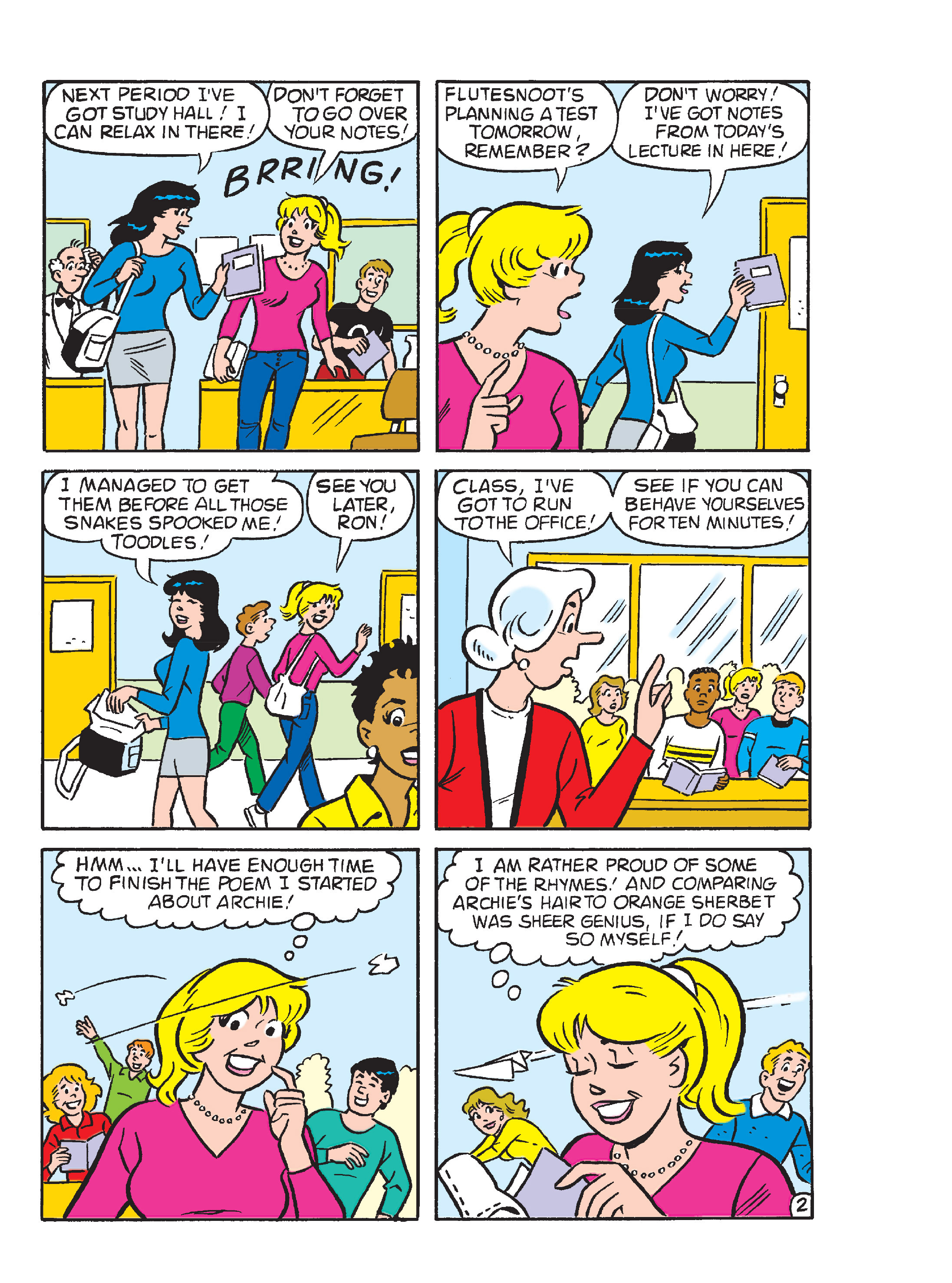 Read online Betty and Veronica Double Digest comic -  Issue #232 - 86