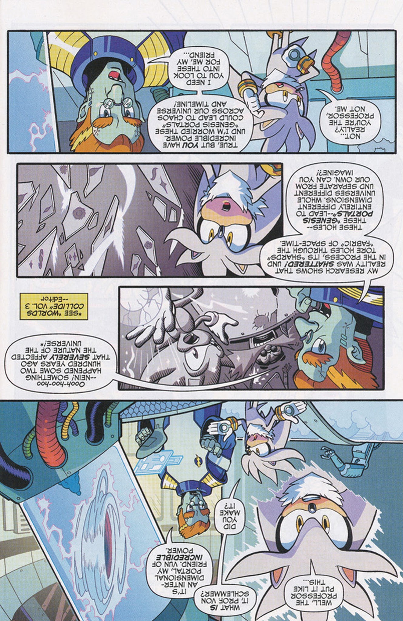 Read online Free Comic Book Day 2015 comic -  Issue # Sonic the Hedgehog - Mega Man Worlds Unite Prelude - 29