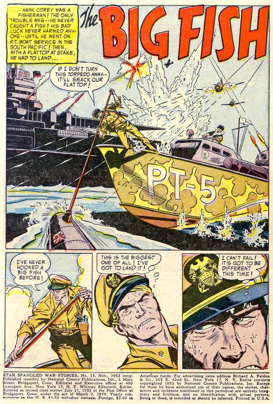 Read online Star Spangled War Stories (1952) comic -  Issue #15 - 3
