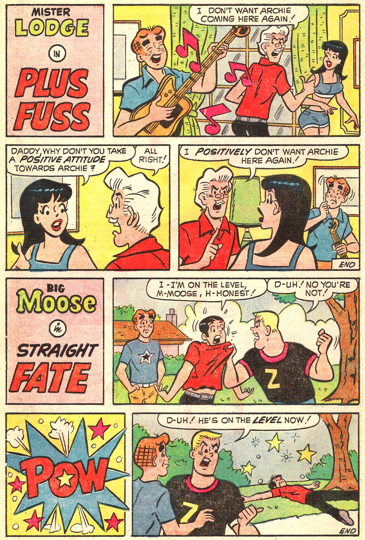 Read online Archie's TV Laugh-Out comic -  Issue #21 - 22