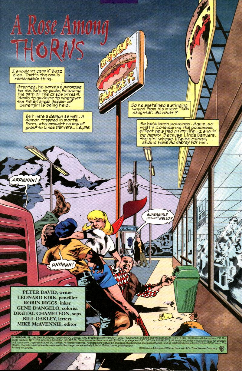 Read online Supergirl (1996) comic -  Issue #58 - 2