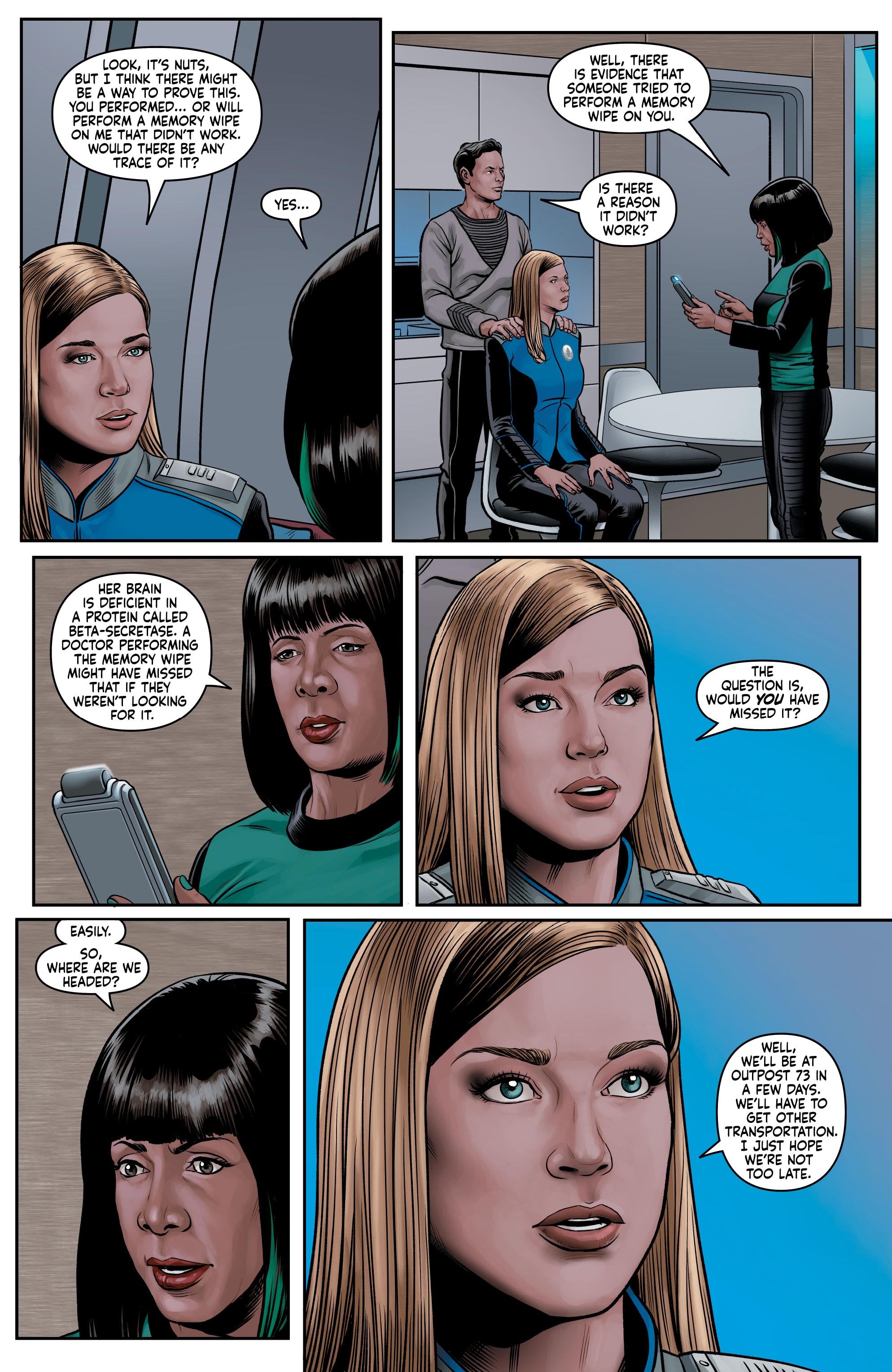 Read online The Orville: Digressions comic -  Issue #2 - 10
