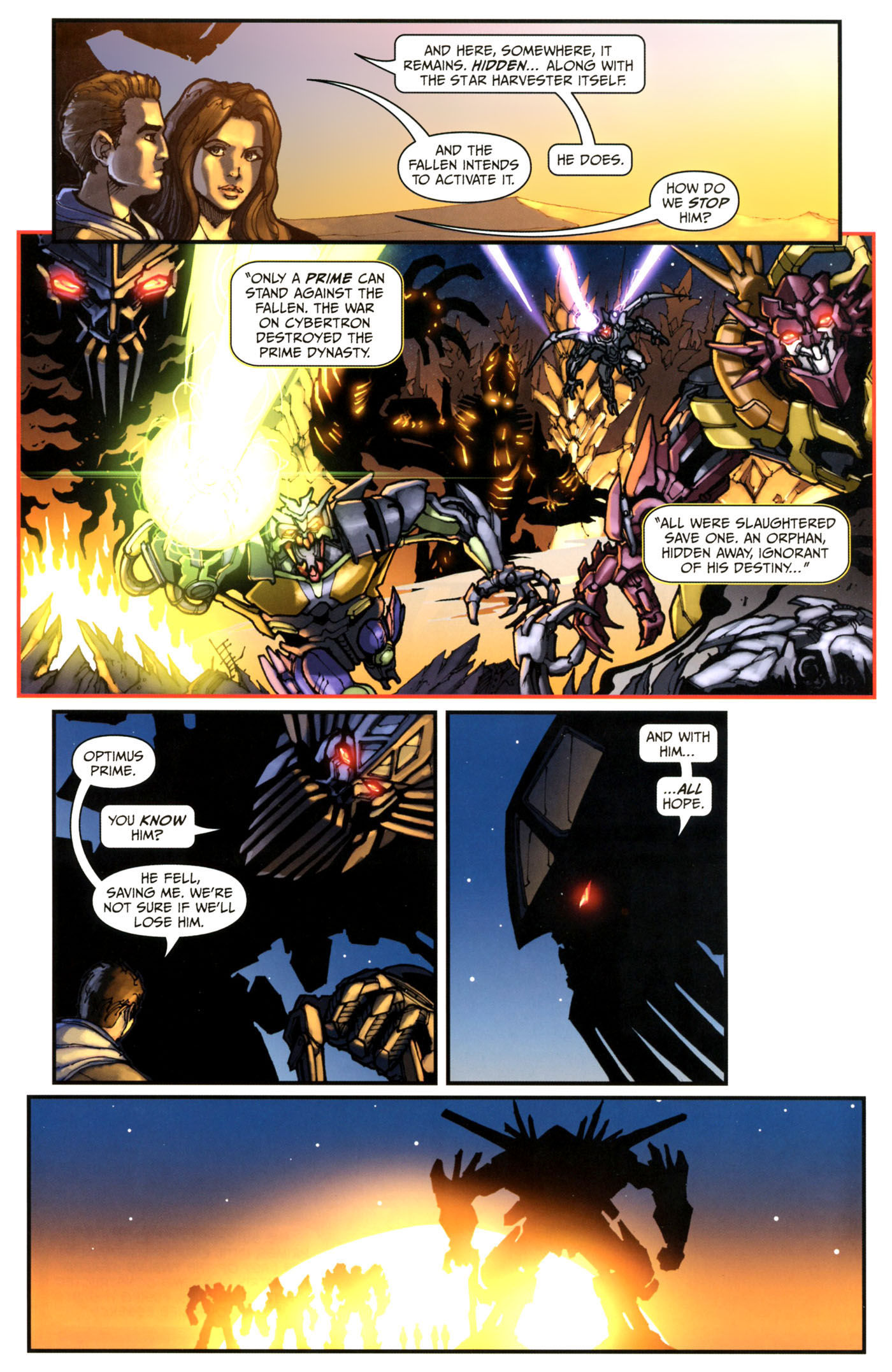 Read online Transformers: Revenge of the Fallen — Official Movie Adaptation comic -  Issue #3 - 11