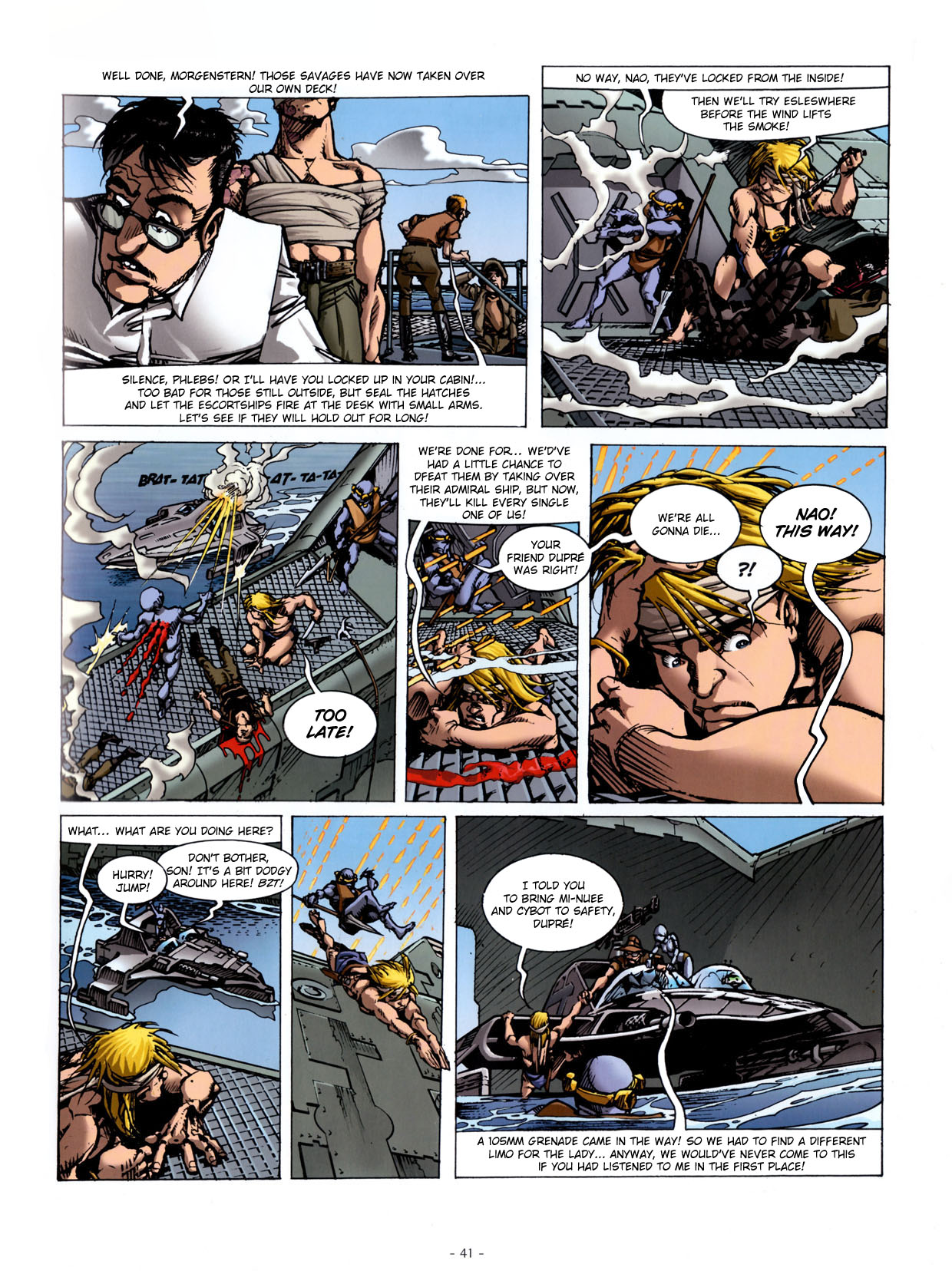 Read online Aquablue comic -  Issue #1 - 42