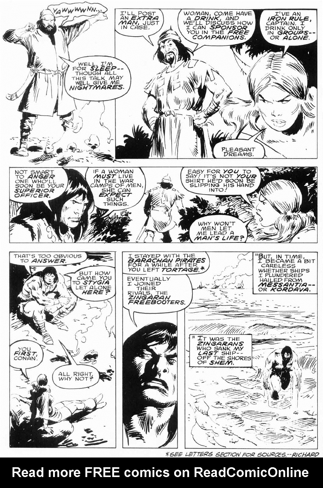 Read online The Savage Sword Of Conan comic -  Issue #225 - 13