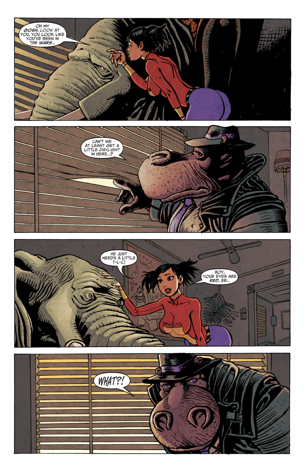 Read online Elephantmen comic -  Issue #22 - 17