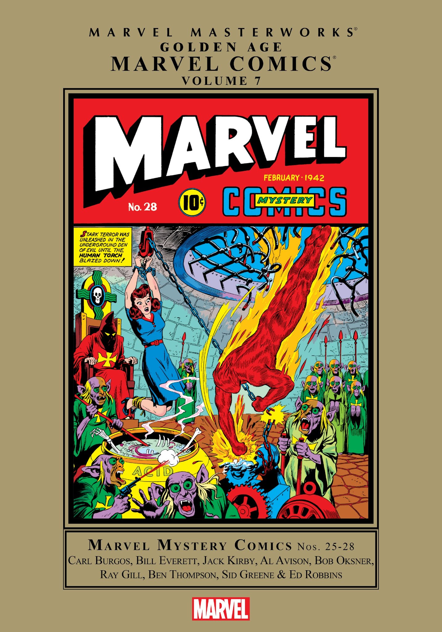 Read online Marvel Masterworks: Golden Age Marvel Comics comic -  Issue # TPB 7 (Part 1) - 1