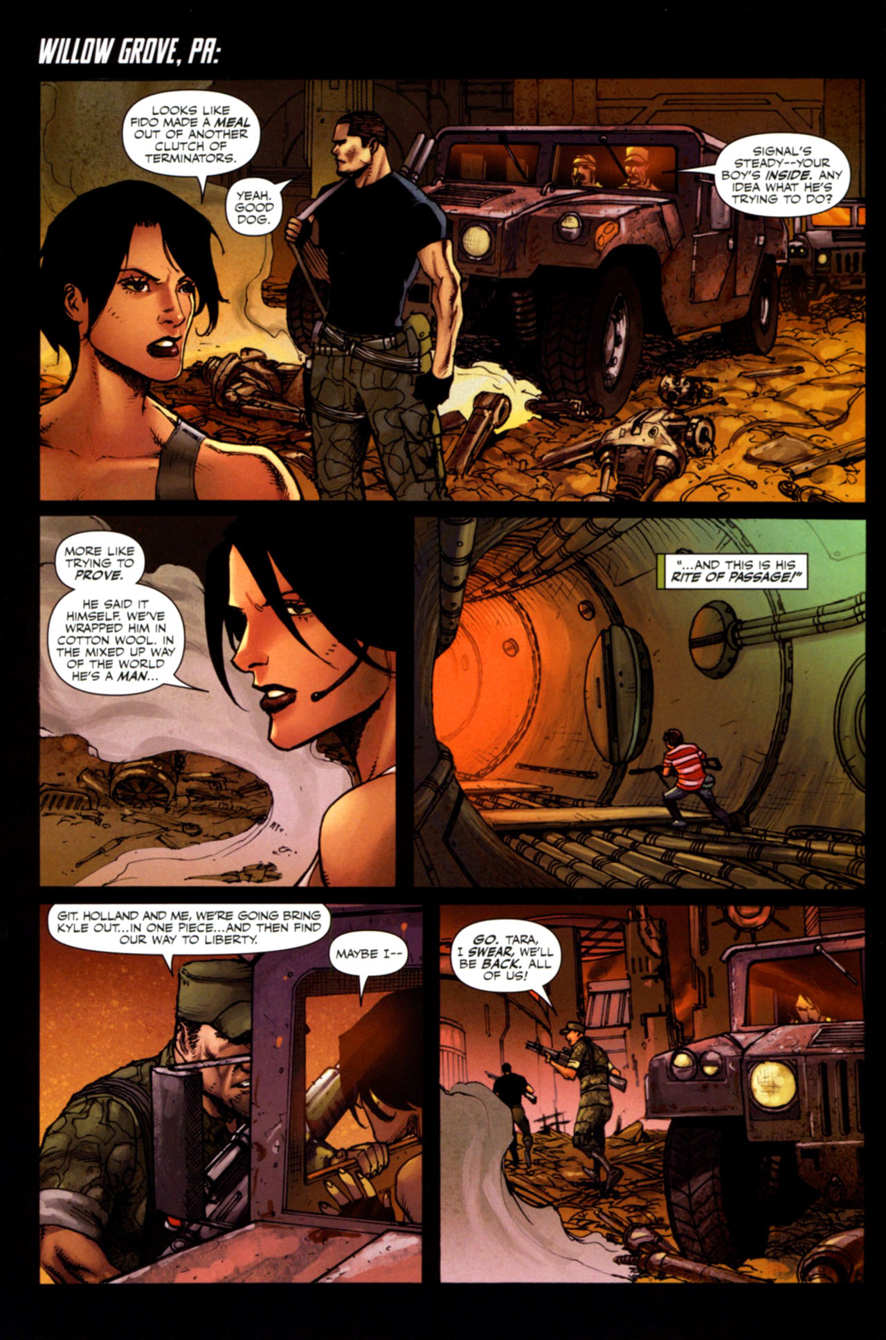 Read online Terminator: Revolution comic -  Issue #4 - 14