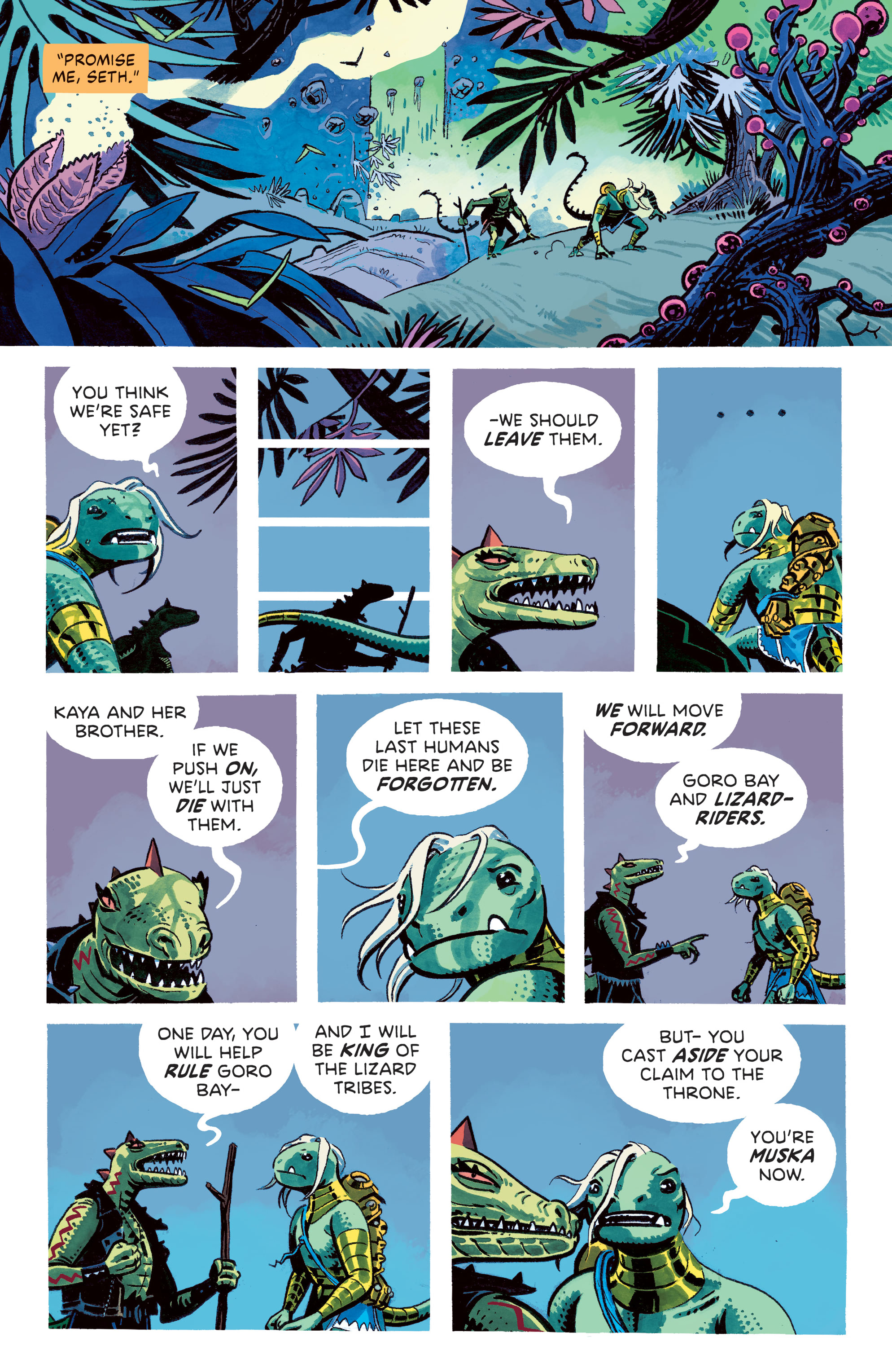 Read online Kaya comic -  Issue #9 - 21