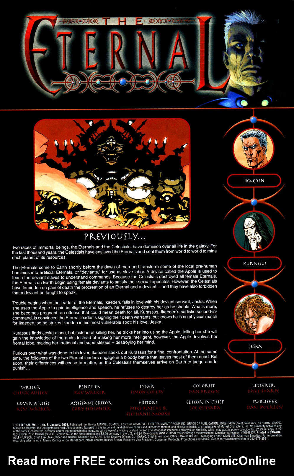 Read online Eternal (2003) comic -  Issue #6 - 2
