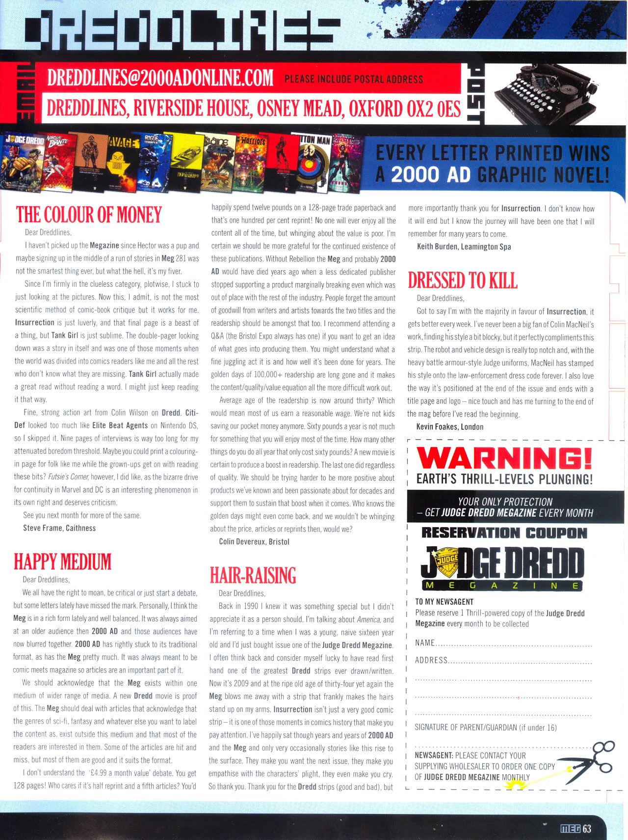 Read online Judge Dredd Megazine (Vol. 5) comic -  Issue #284 - 56
