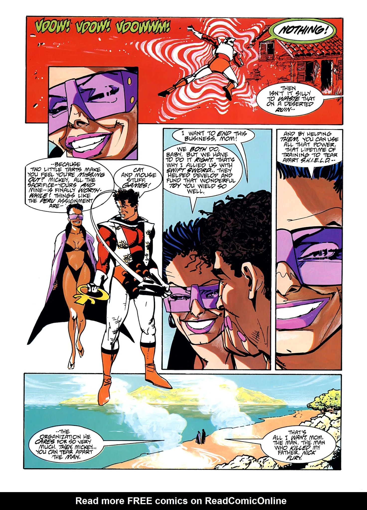 Read online Wolverine, Nick Fury: The Scorpio Connection comic -  Issue # TPB - 23