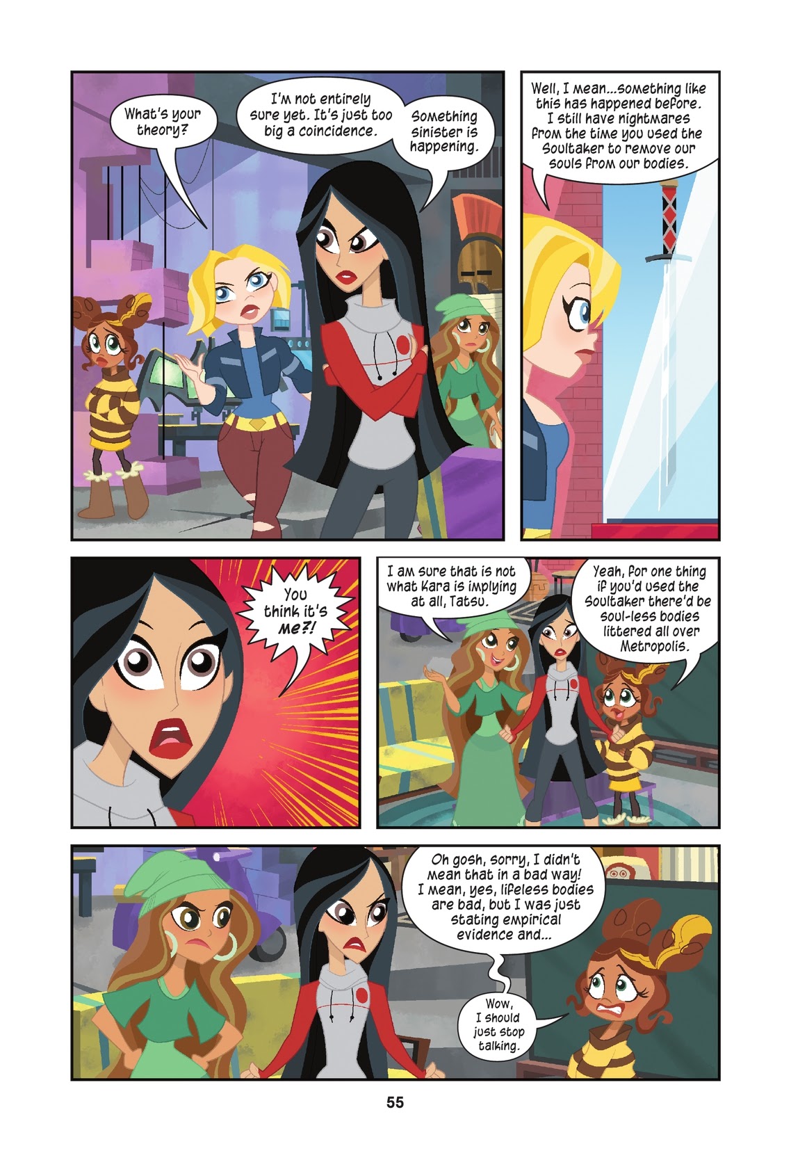 Read online DC Super Hero Girls: Ghosting comic -  Issue # TPB (Part 1) - 55