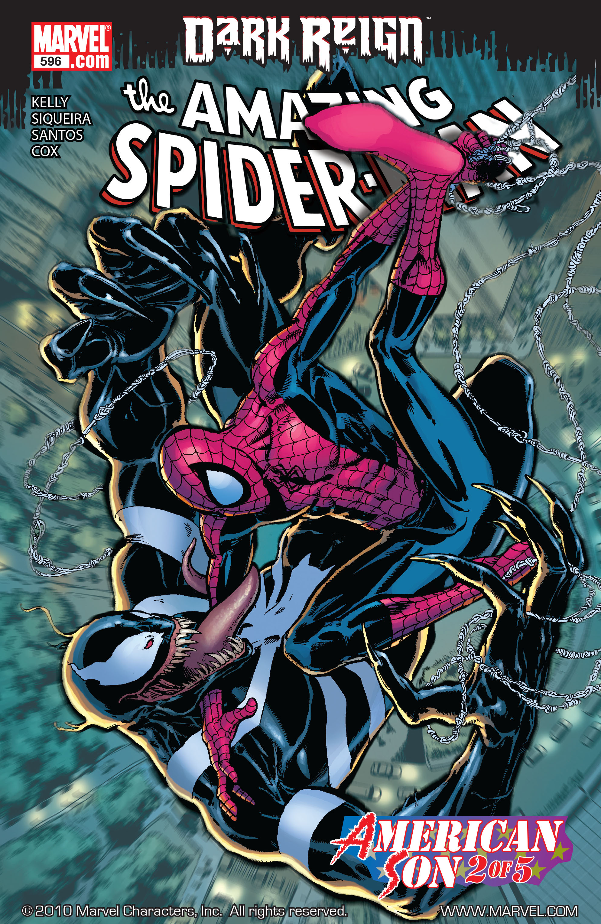 Read online The Amazing Spider-Man (1963) comic -  Issue #596 - 1