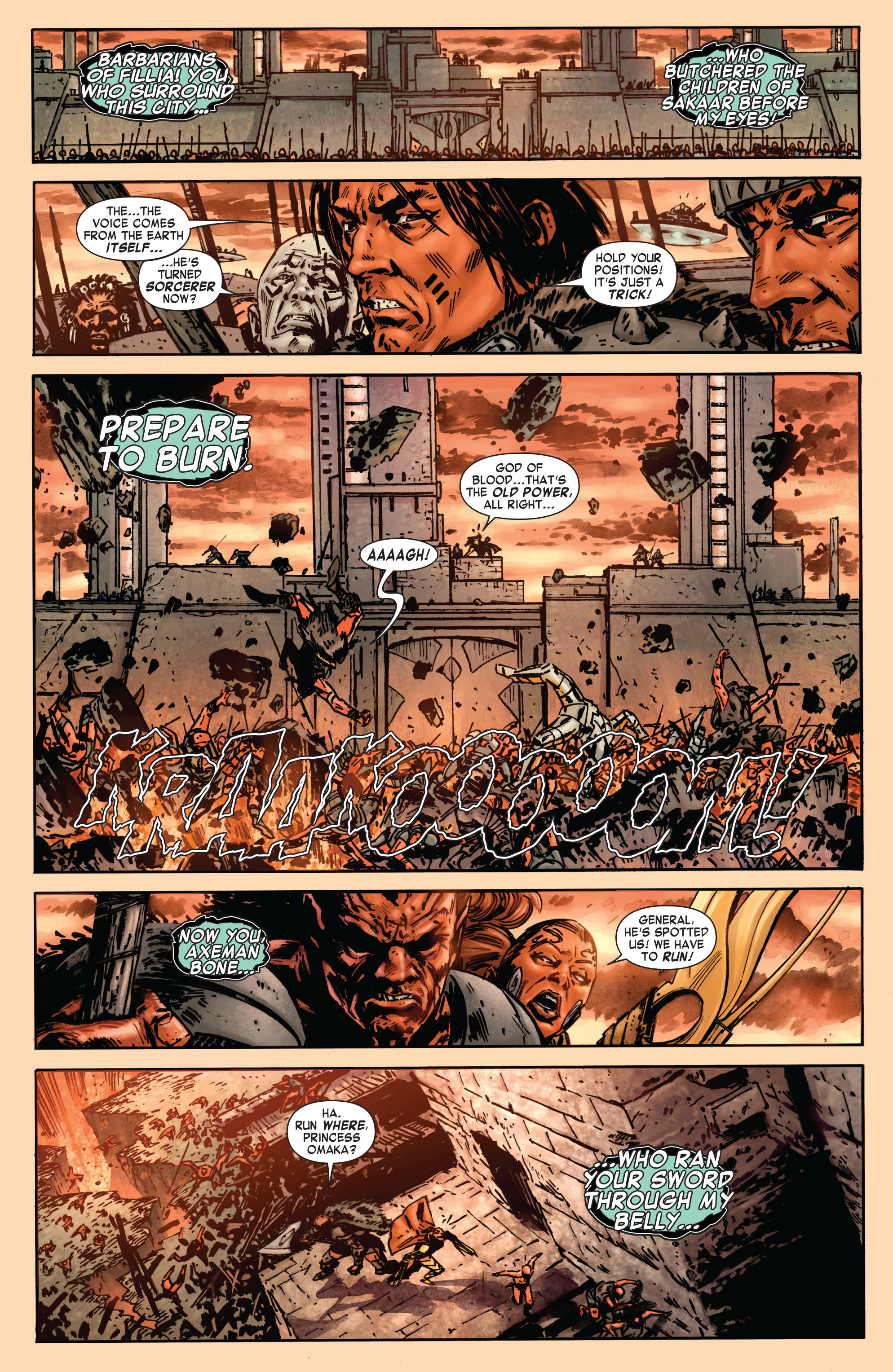 Read online Skaar: Son of Hulk comic -  Issue #7 - 9