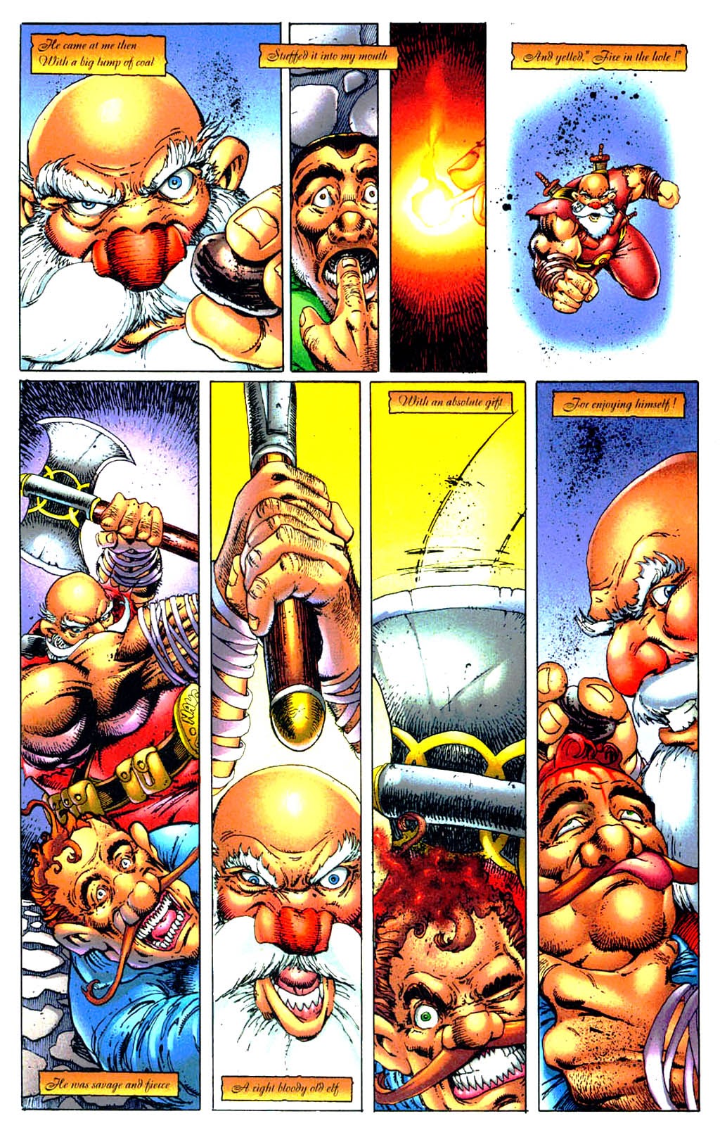 Read online Santa The Barbarian comic -  Issue # Full - 11