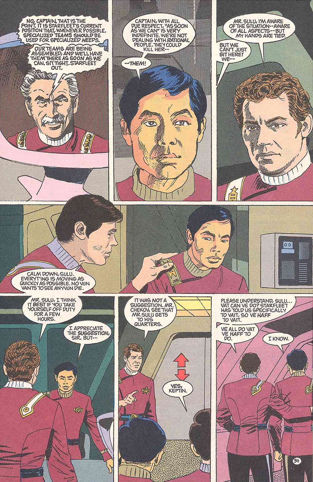 Read online Star Trek (1989) comic -  Issue # _Annual 1 - 37