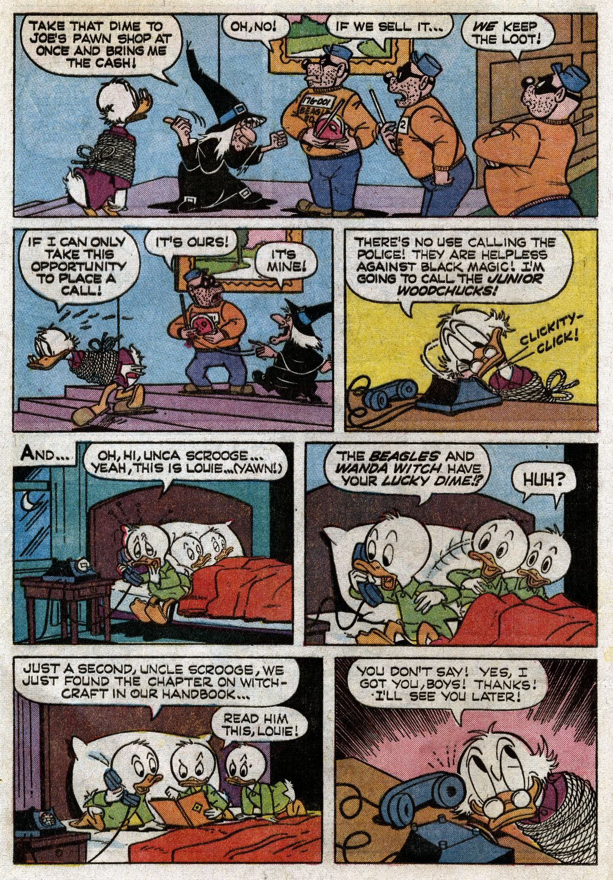 Read online Walt Disney THE BEAGLE BOYS comic -  Issue #14 - 16