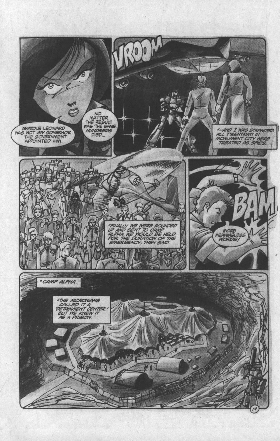 Read online Robotech II: The Sentinels - The Malcontent Uprisings comic -  Issue #4 - 16