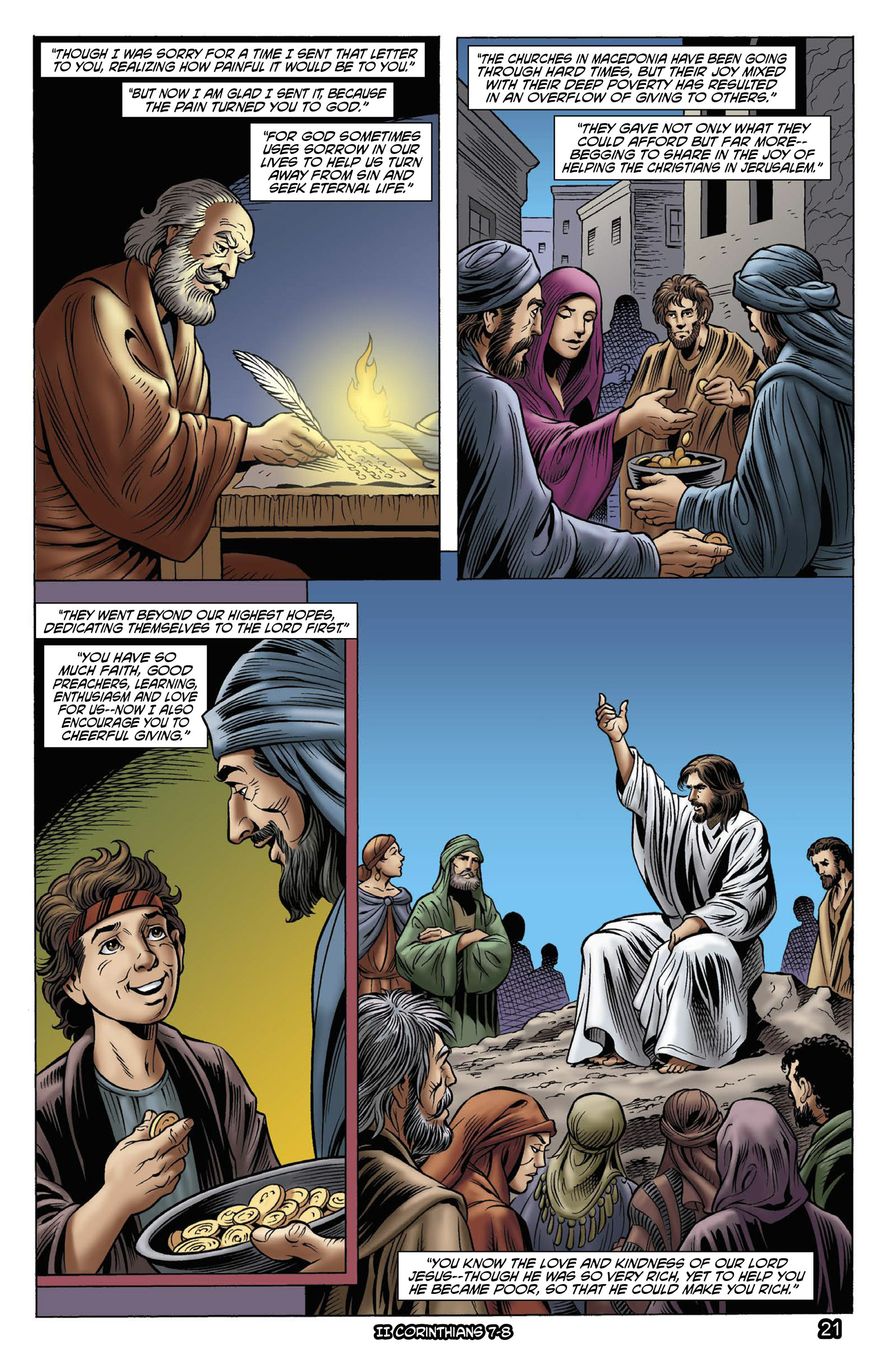 Read online The Kingstone Bible comic -  Issue #11 - 25