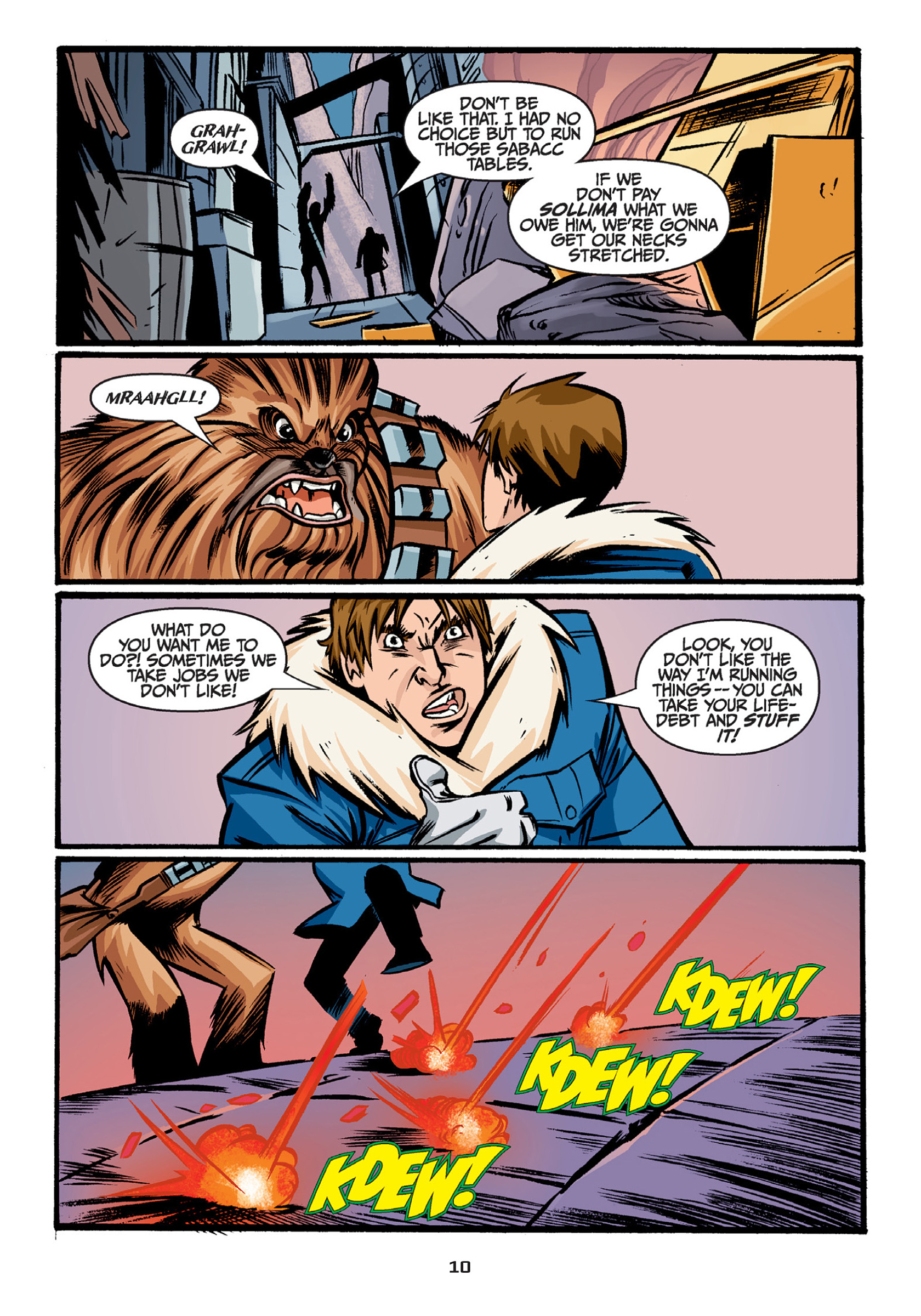 Read online Star Wars Adventures comic -  Issue # Issue Han Solo and the Hollow Moon of Khorya - 12