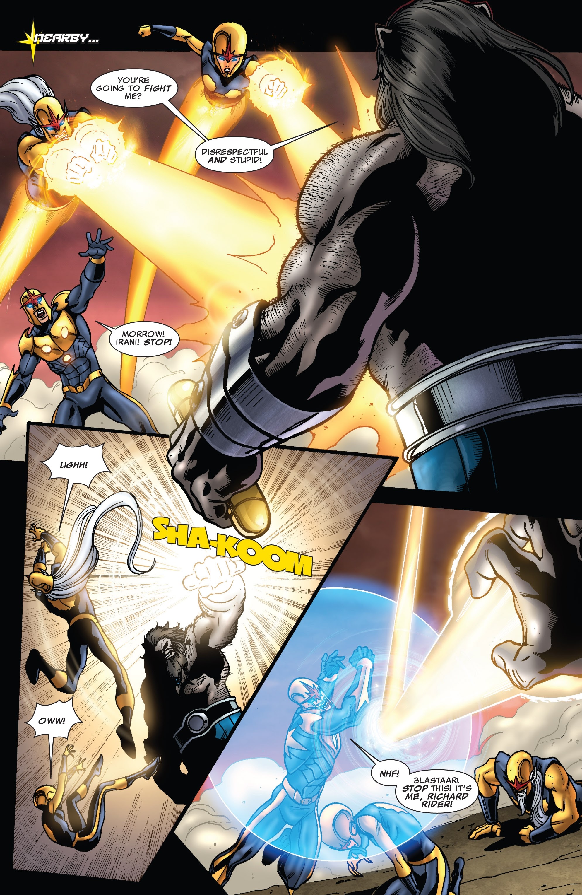 Read online Nova (2007) comic -  Issue #27 - 12