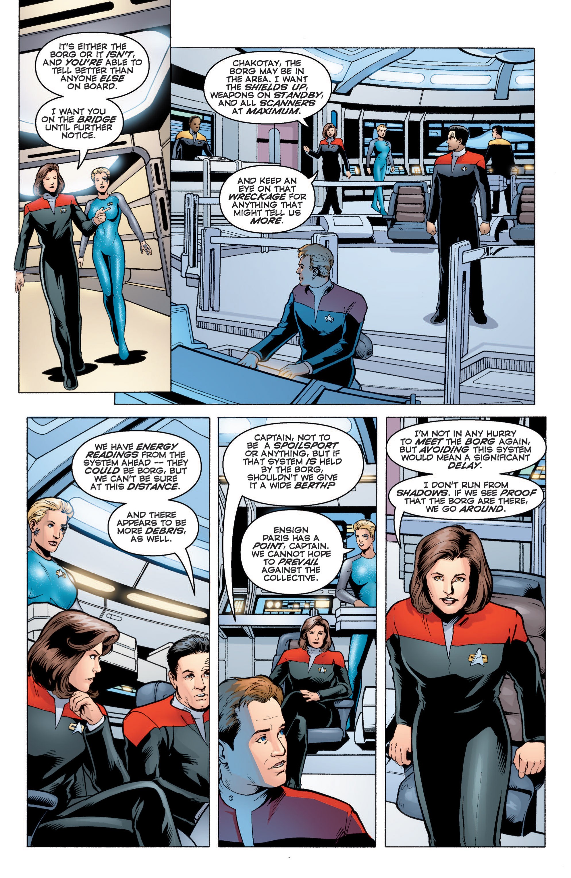 Read online Star Trek: Voyager--Encounters with the Unknown comic -  Issue # TPB - 11