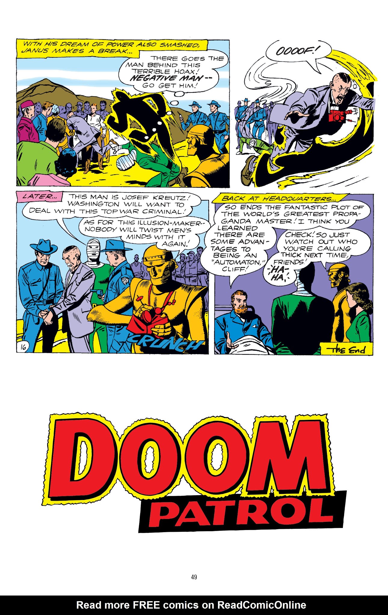 Read online Doom Patrol: The Silver Age comic -  Issue # TPB 1 (Part 1) - 49