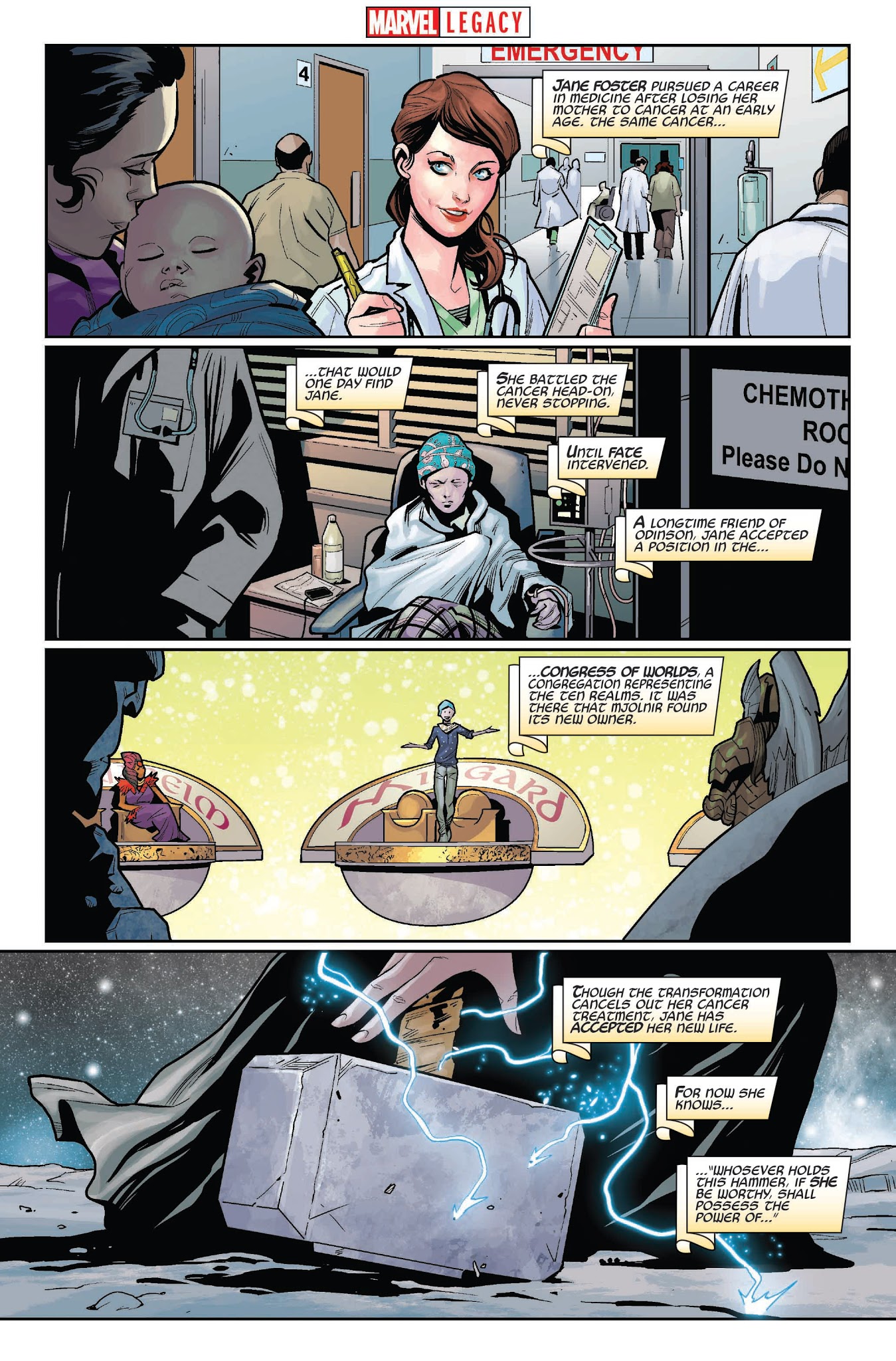 Read online Mighty Thor (2016) comic -  Issue # Issue The Mighty Thor - Marvel Legacy Primer Pages - 3