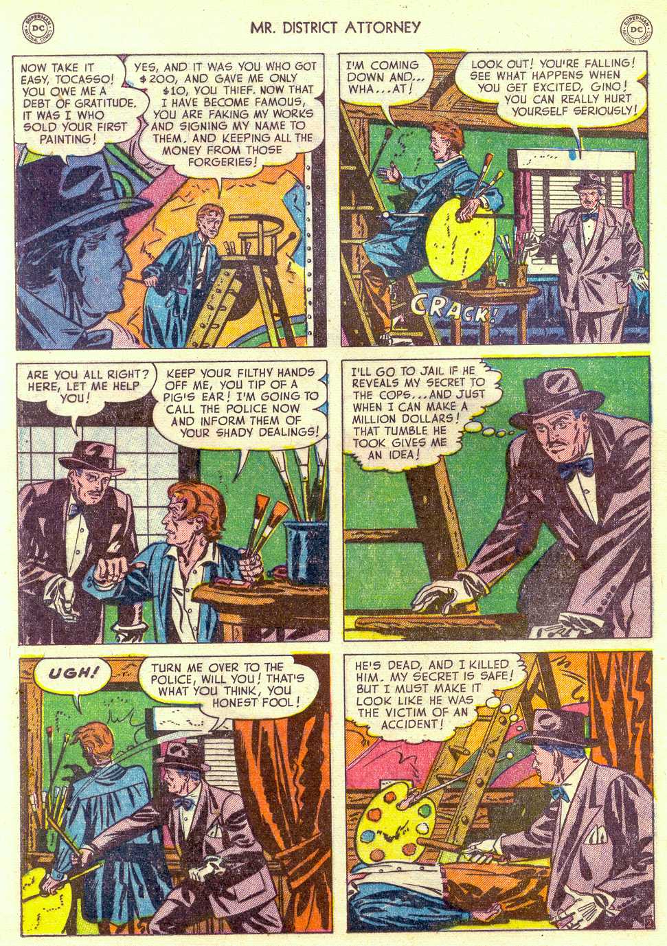 Read online Mr. District Attorney comic -  Issue #16 - 34
