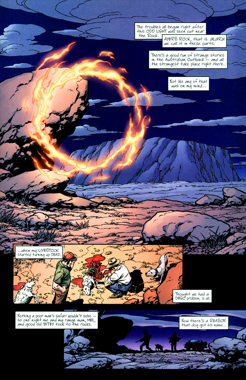 Read online Section Zero comic -  Issue #1 - 3