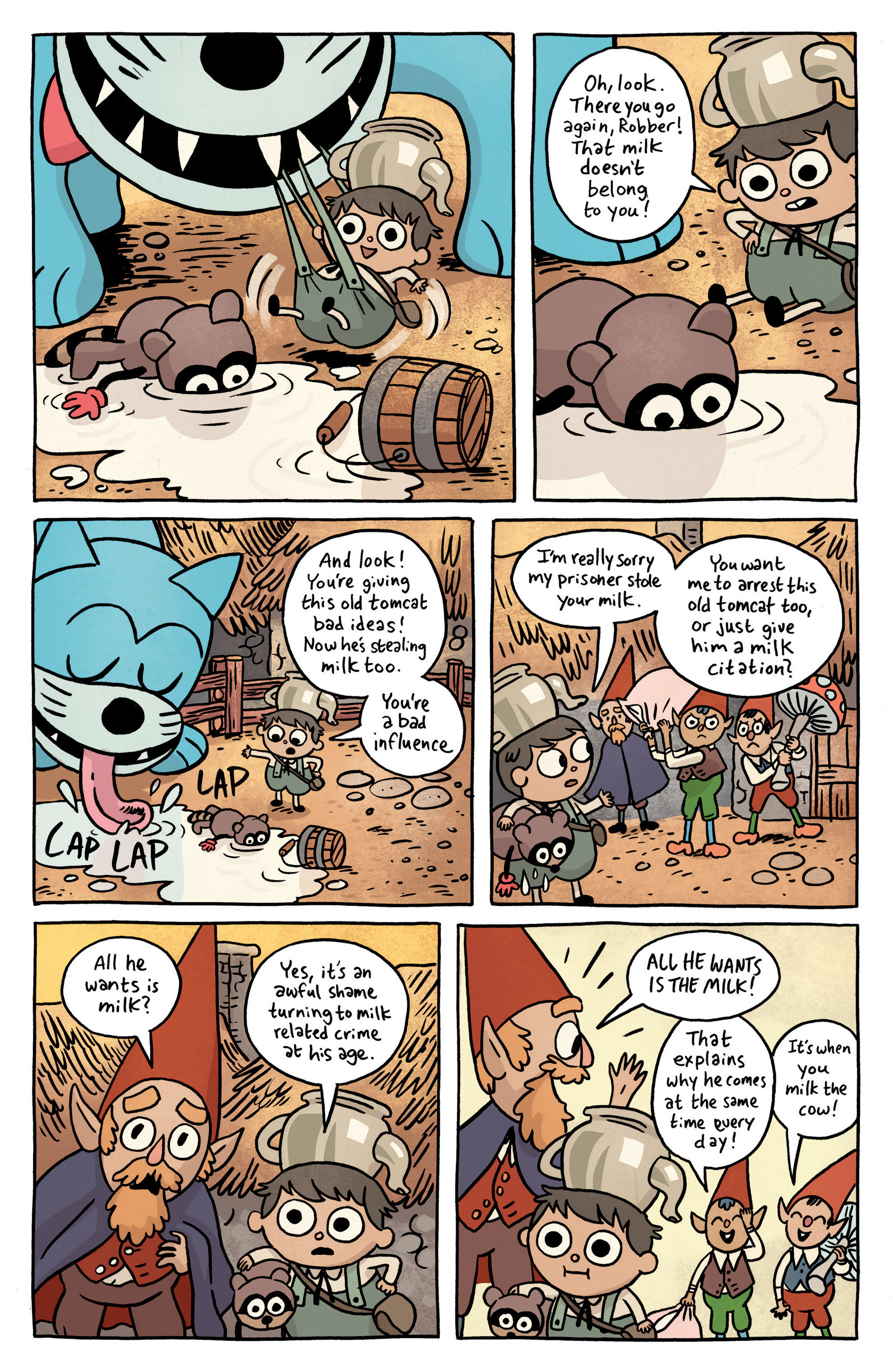 Read online Over the Garden Wall (2016) comic -  Issue #1 - 10