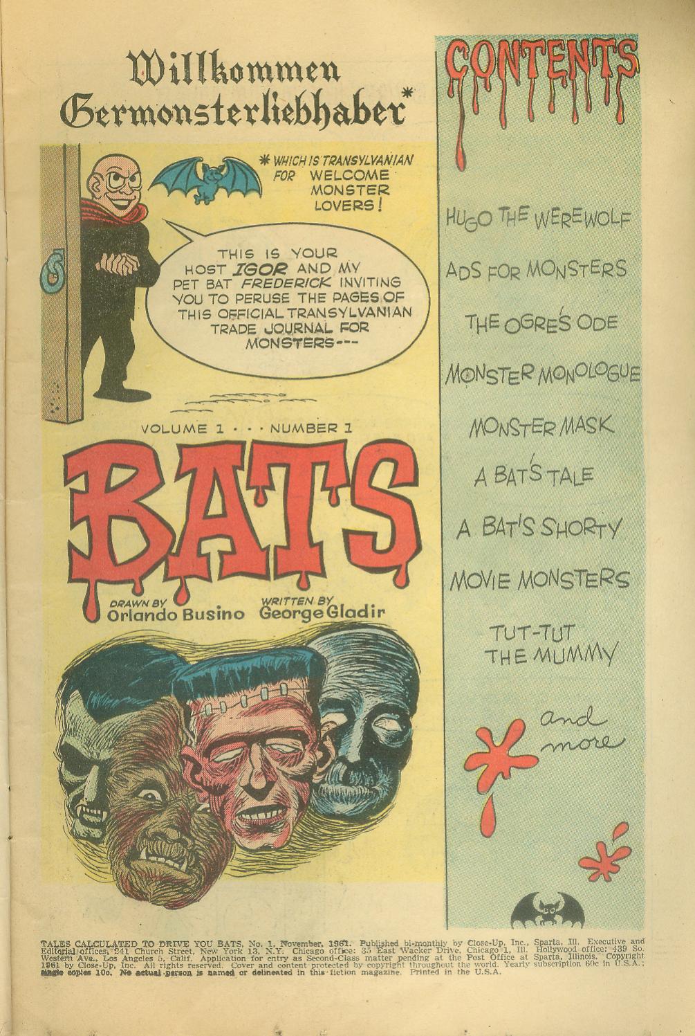 Read online Tales Calculated to Drive You Bats comic -  Issue #1 - 3