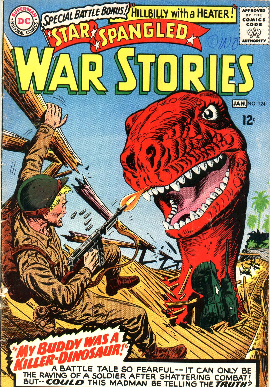 Star Spangled War Stories (1952) issue 124 - Page 1